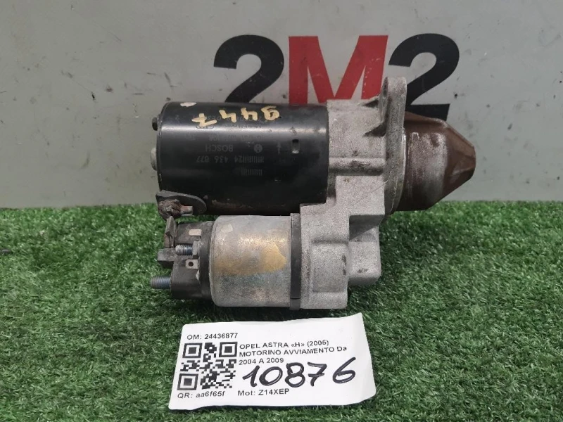 Motorino Avviamento 24436877 Opel Astra H 2005