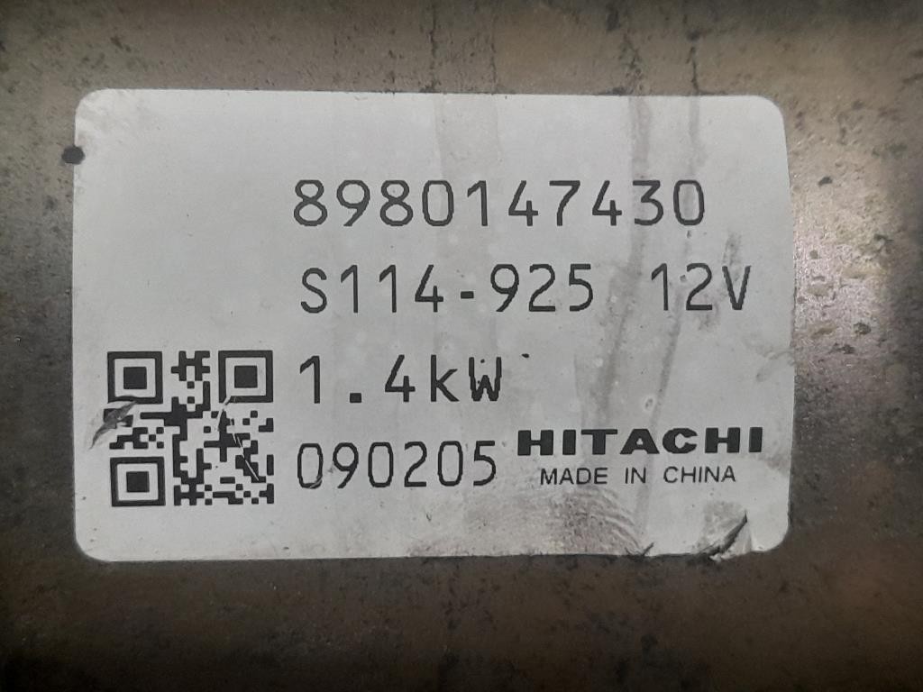 Motorino Avviamento 8980147430 Opel Astra H 2005