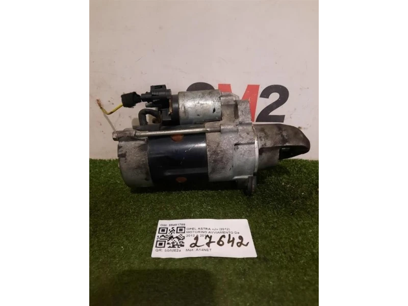 Motorino Avviamento 55491789 Opel Astra J 2012