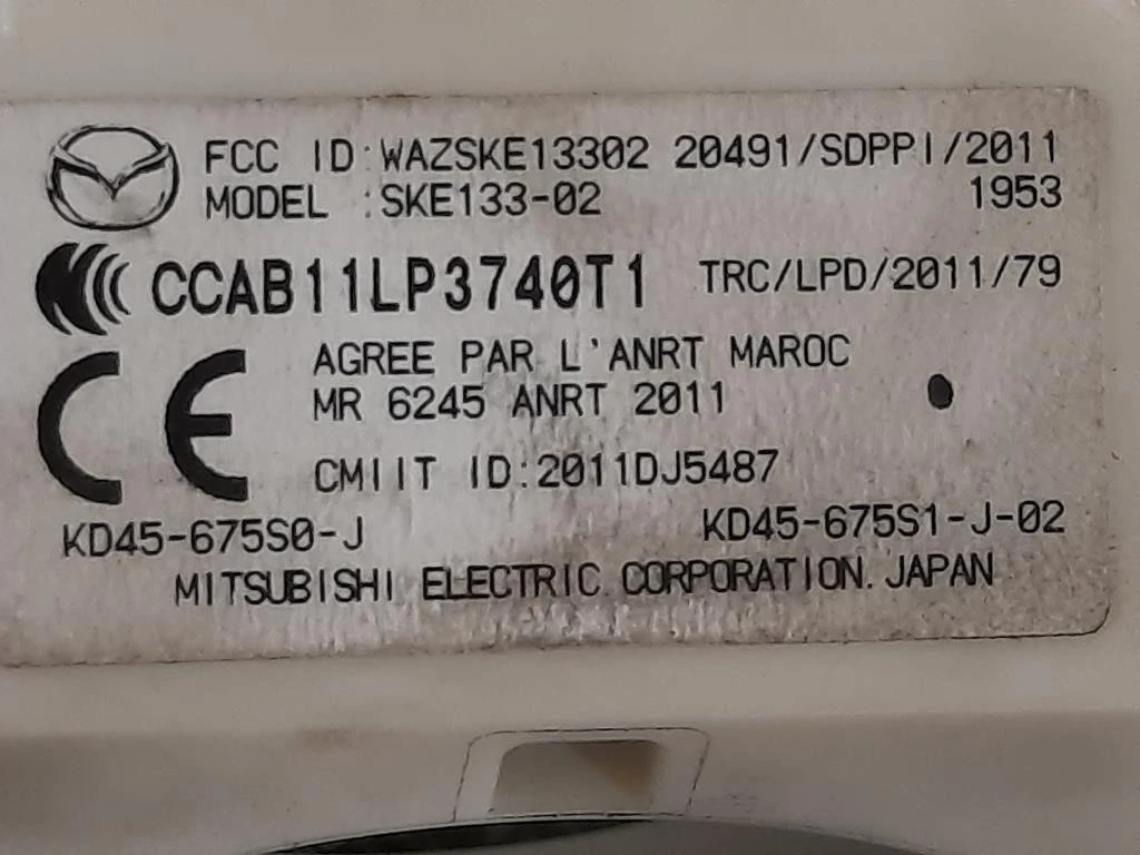 Devioguida Completo KD45-375S1-J-0 DEVIOLUCI Mazda 6 III 2013