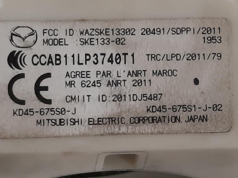 Devioguida Completo KD45-375S1-J-0 DEVIOLUCI Mazda 6 III 2013