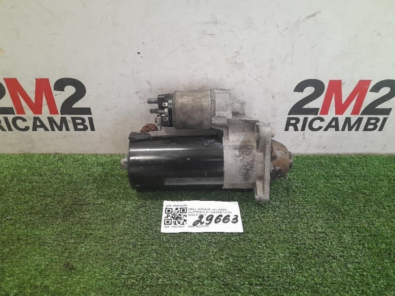 Motorino Avviamento 55572065 Opel Insignia A 2009