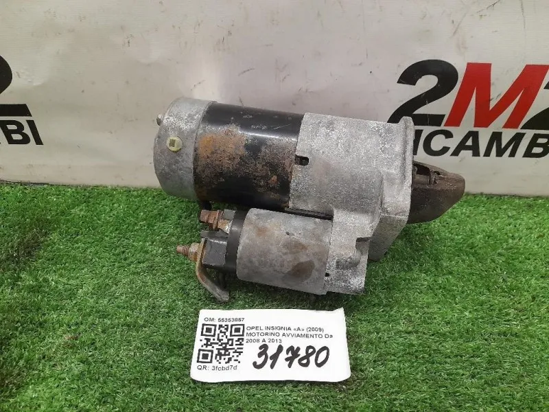 Motorino Avviamento 55353857 Opel Insignia A 2009