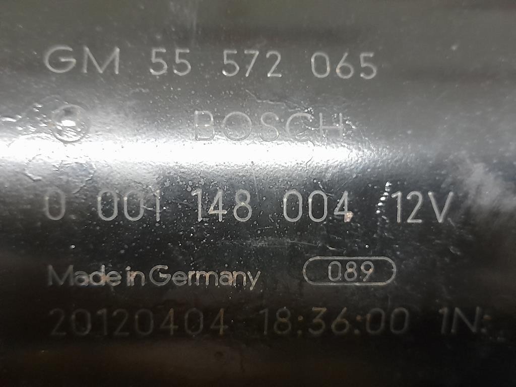 Motorino Avviamento 55572065 Opel Insignia A 2009