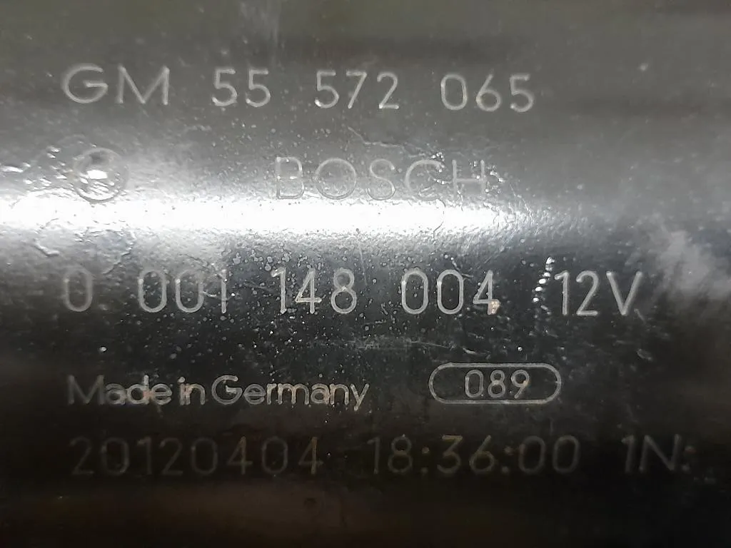 Motorino Avviamento 55572065 Opel Insignia A 2009