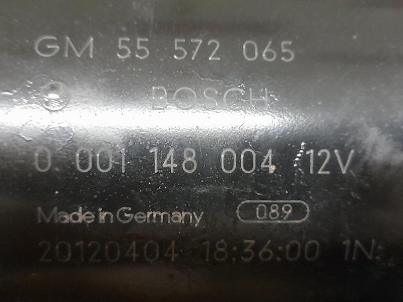 Motorino Avviamento 55572065 Opel Insignia A 2009