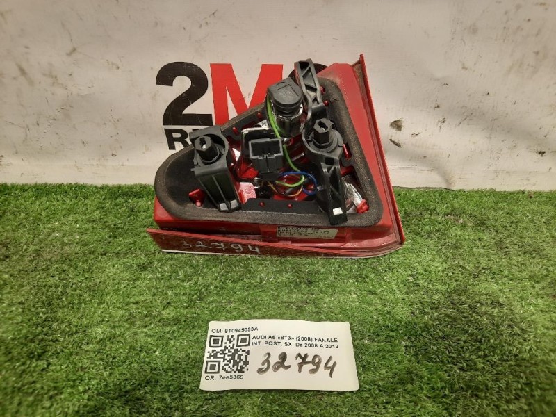 Fanale INT POST SX 8T0945093A Audi A5 8T3 2008