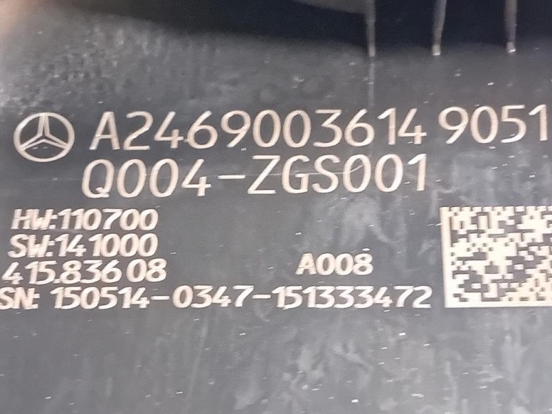 Devioguida Completo A2469003614 Mercedes Classe A W176 2015