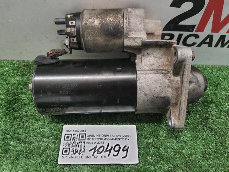 Motorino Avviamento 55572065 Opel Insignia A SW 2009