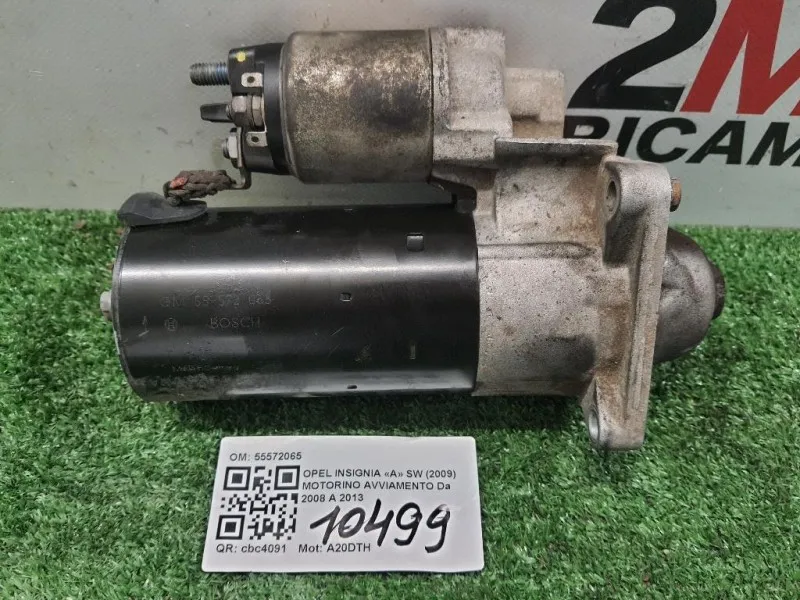 Motorino Avviamento 55572065 Opel Insignia A SW 2009