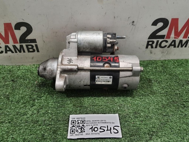 Motorino Avviamento 55578420 Opel Mokka 2013