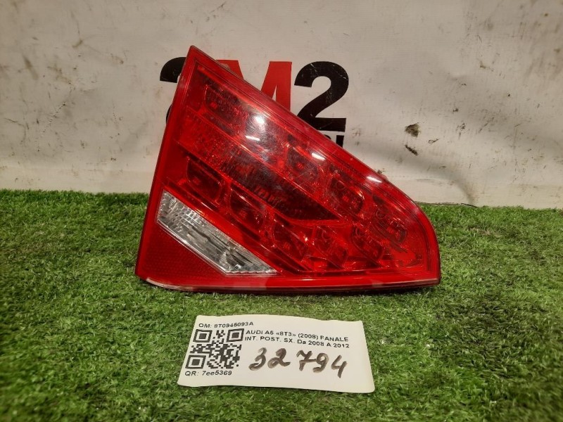 Fanale INT POST SX 8T0945093A Audi A5 8T3 2008