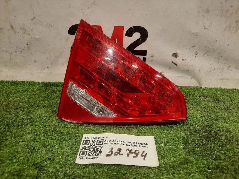 Fanale INT POST SX 8T0945093A Audi A5 8T3 2008