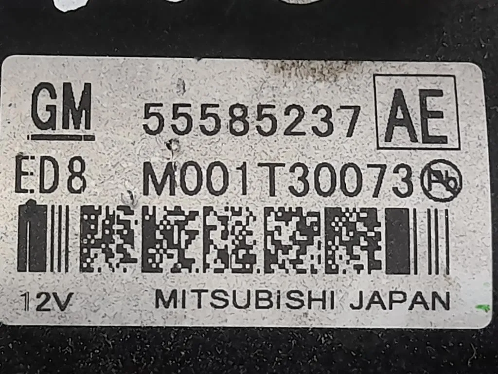 Motorino Avviamento 55585237 Opel Zafira C 2012