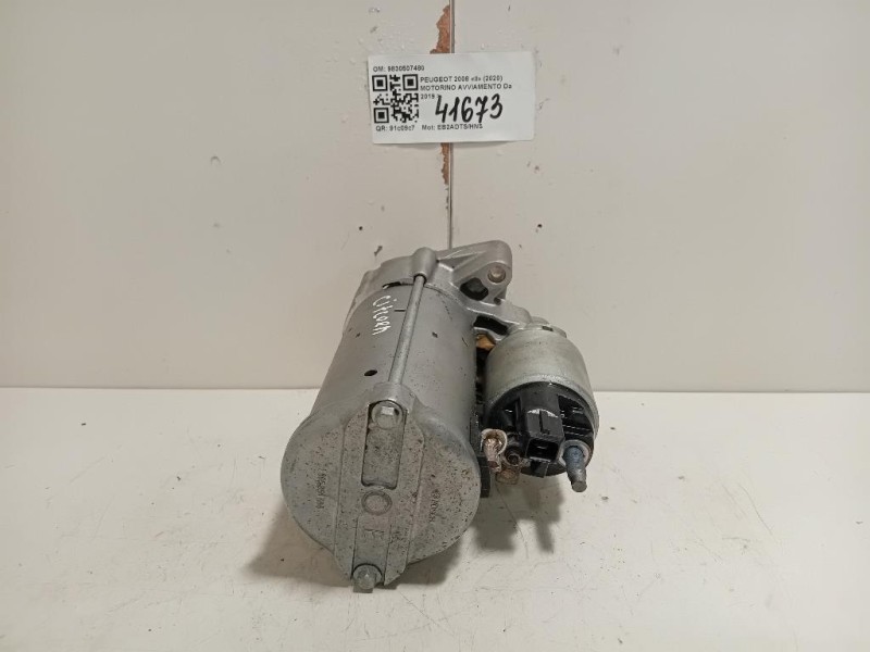 Motorino Avviamento 9830507480 Peugeot 2008 II 2020