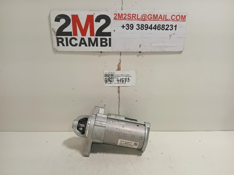 Motorino Avviamento 9830507480 Peugeot 2008 II 2020