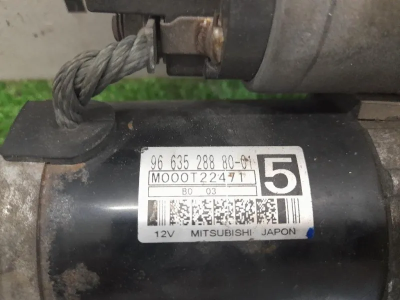 Motorino Avviamento 9663528880 Peugeot 3008 I 2009