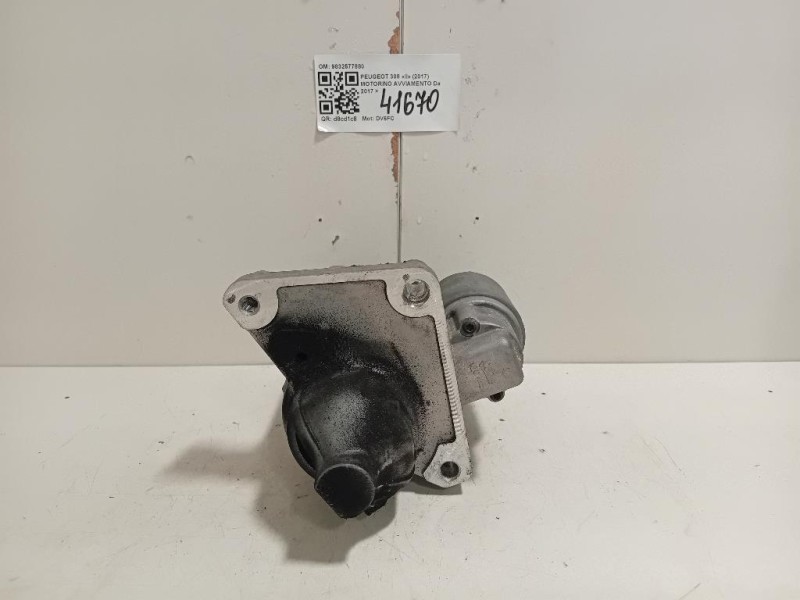 Motorino Avviamento 9832577880 Peugeot 308 II 2017