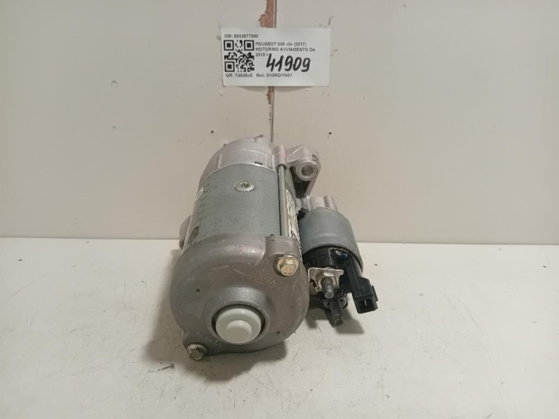 Motorino Avviamento 9832577880 Peugeot 308 II 2017