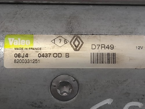 Motorino Avviamento 8200331251 Renault Megane II CC 2003