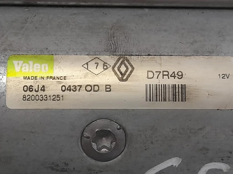 Motorino Avviamento 8200331251 Renault Megane II CC 2003