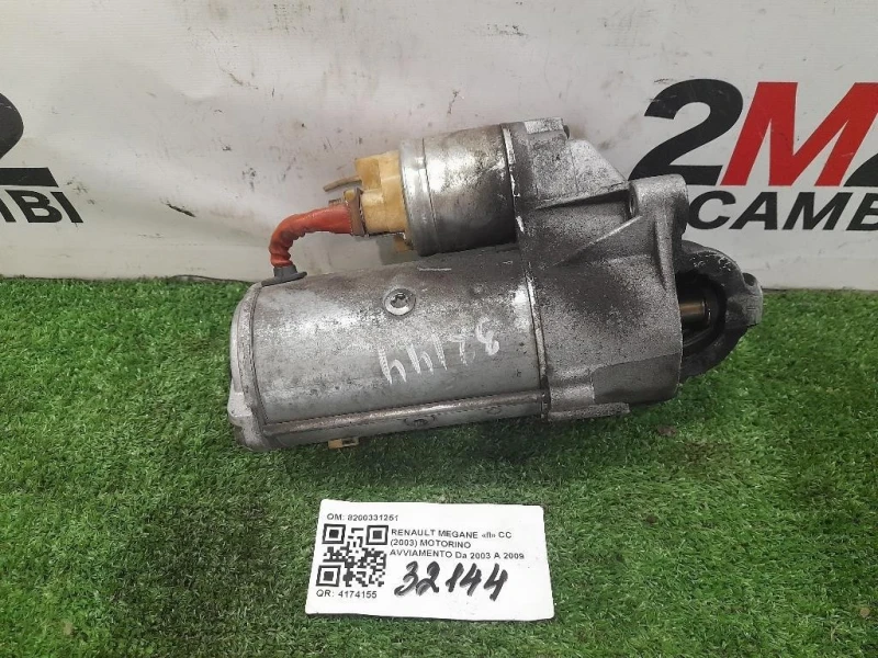 Motorino Avviamento 8200331251 Renault Megane II CC 2003