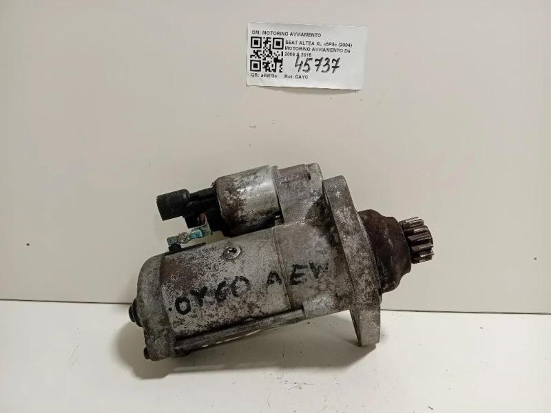 Motorino Avviamento MOTORINO AVVIAMENTO Seat Altea XL 5P5 2004