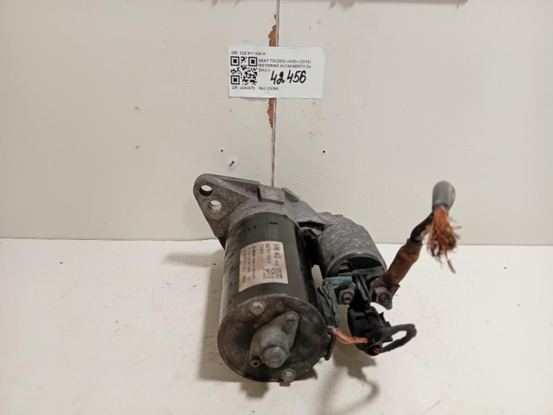Motorino Avviamento 02Z 911 024 H Seat Toledo KG3 2013