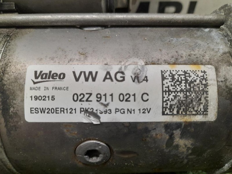 Motorino Avviamento 02Z911021C Skoda Fabia NJ3 2014