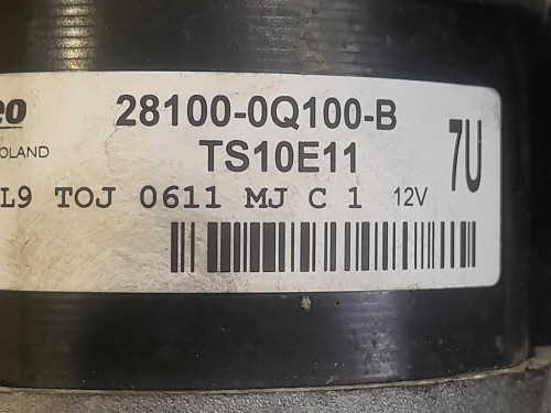 Motorino Avviamento 281000Q100B Toyota AYGO II 2014