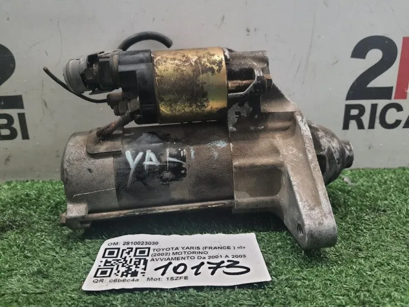 Motorino Avviamento 2810023030 Toyota Yaris France I 2002