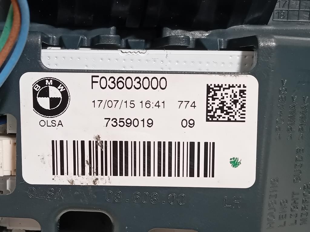 Fanale INT POST SX P03603000 Bmw Serie 1 F20 Berlina 2012