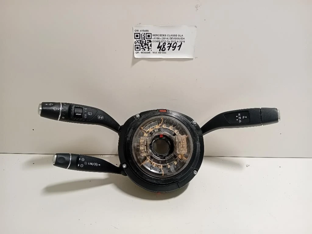 Devioguida Completo 415466 CONTATTO SPIRALATO DEVIOLUCI Mercedes Classe GLA X156 2014