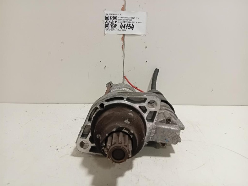 Motorino Avviamento 02M 911 023 N Volkswagen GOLF V 2004