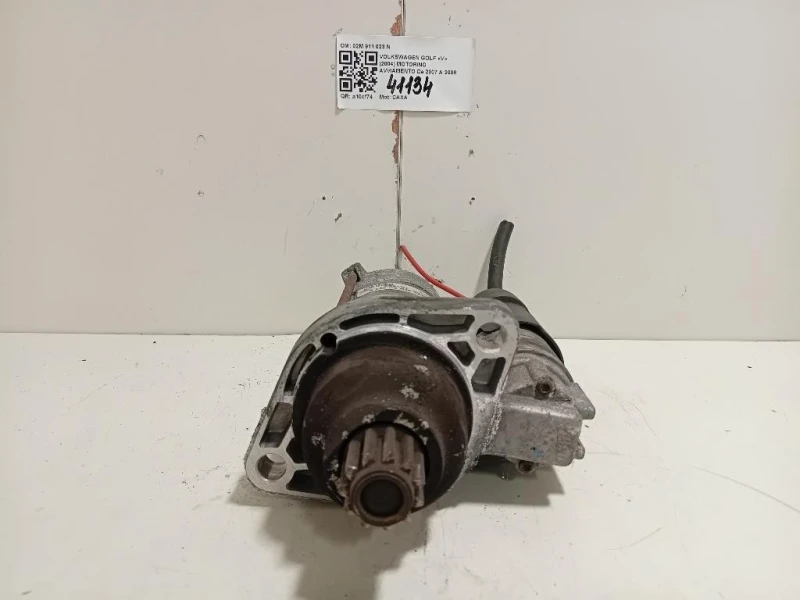 Motorino Avviamento 02M 911 023 N Volkswagen GOLF V 2004