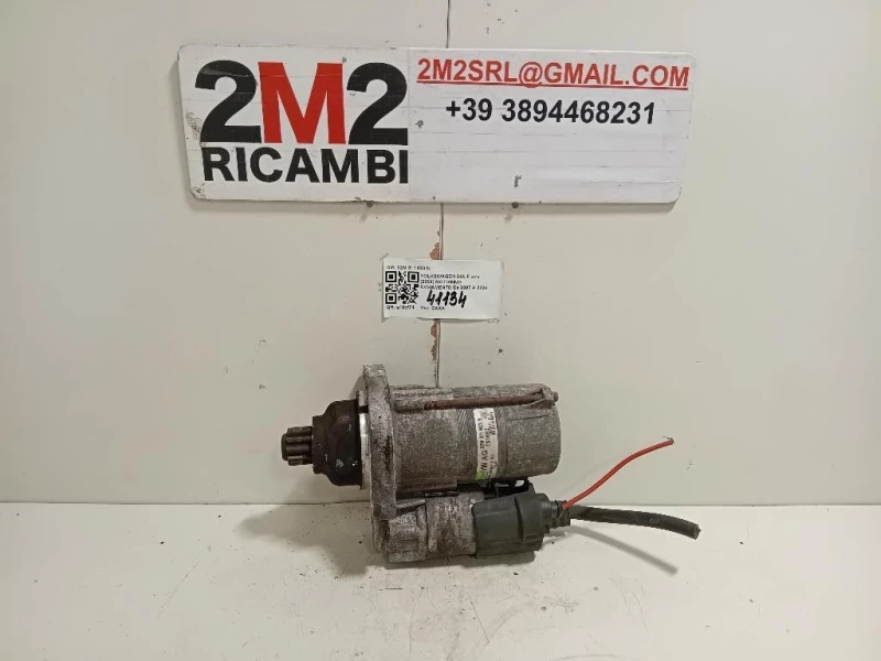 Motorino Avviamento 02M 911 023 N Volkswagen GOLF V 2004