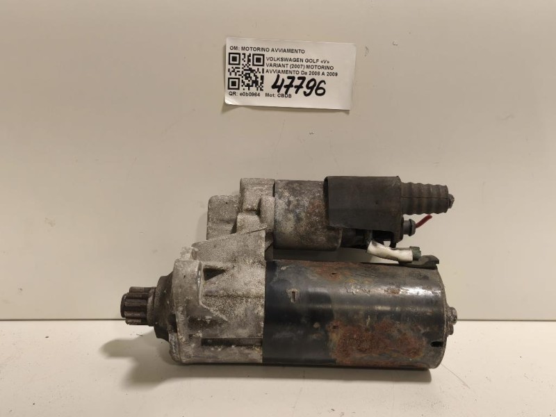 Motorino Avviamento MOTORINO AVVIAMENTO Volkswagen GOLF V Variant 2007