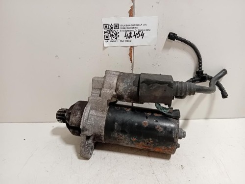 Motorino Avviamento 02E911023L Volkswagen GOLF VI 2009
