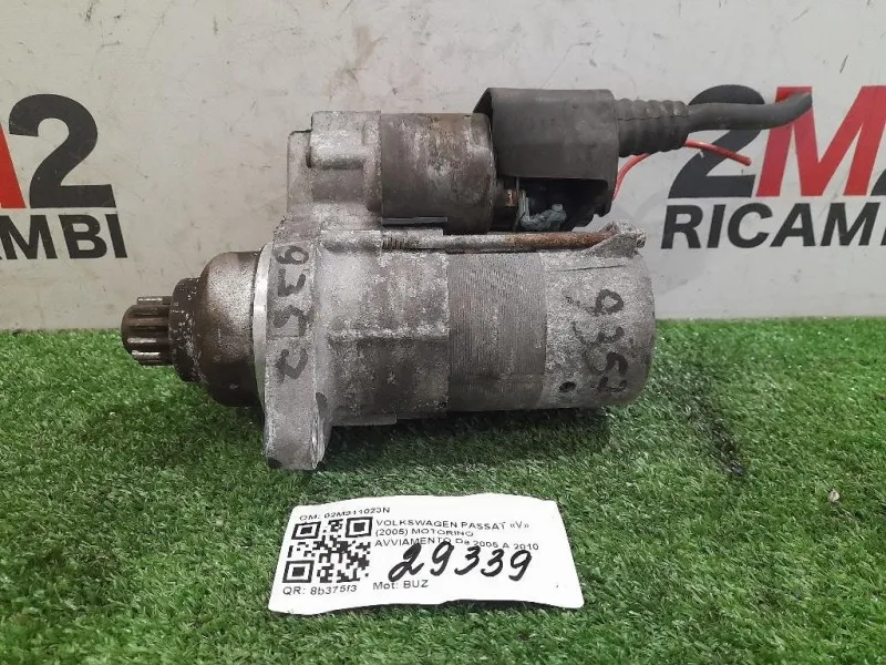 Motorino Avviamento 02M911023N Volkswagen Passat V 2005