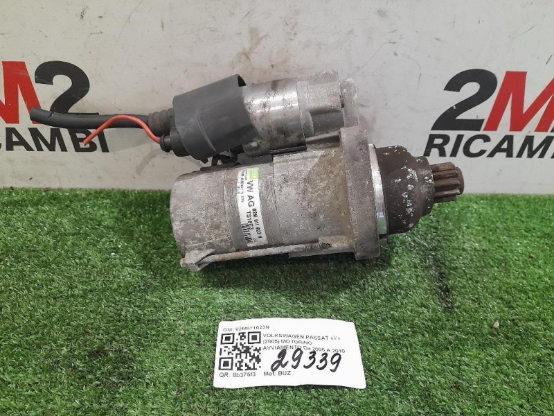 Motorino Avviamento 02M911023N Volkswagen Passat V 2005