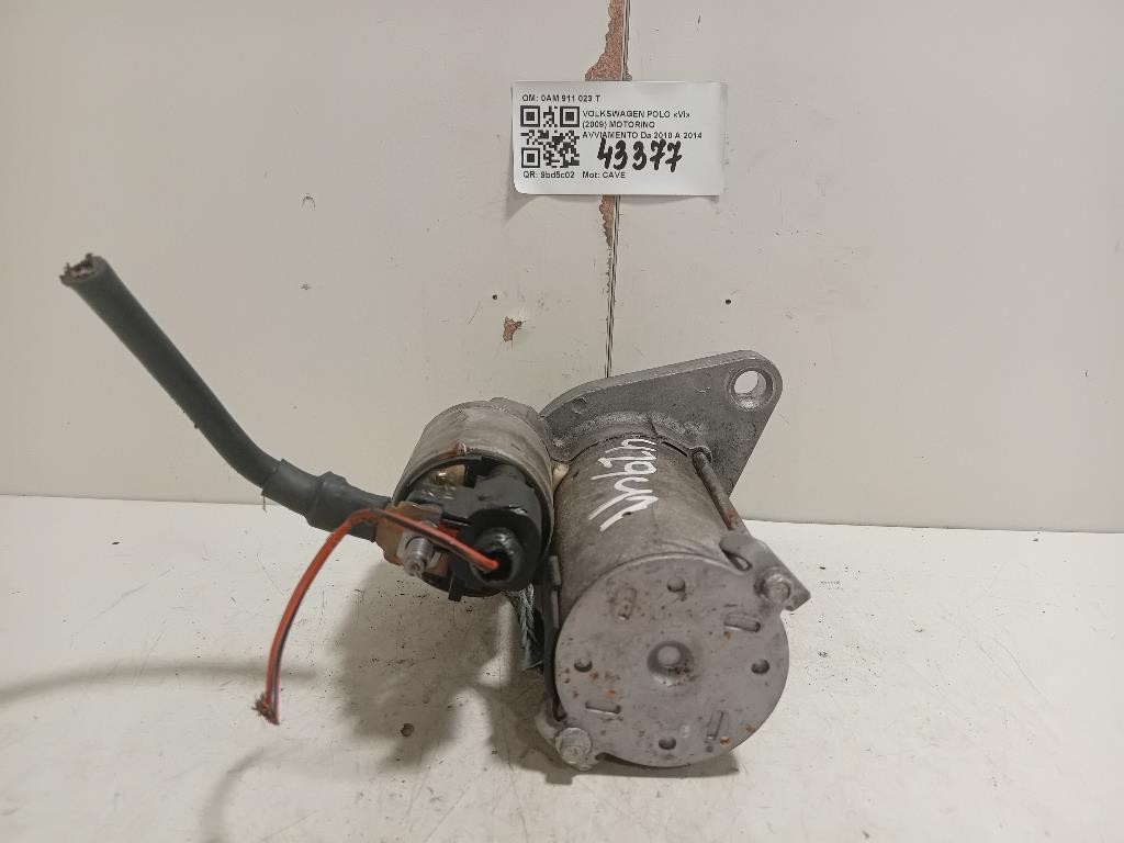Motorino Avviamento 0AM 911 023 T Volkswagen POLO VI 2009