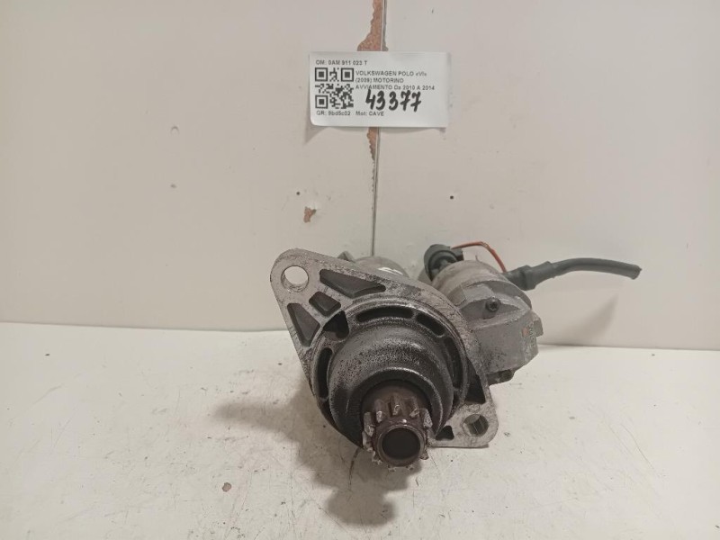 Motorino Avviamento 0AM 911 023 T Volkswagen POLO VI 2009