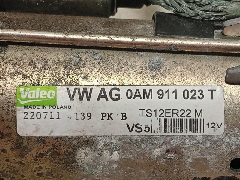 Motorino Avviamento 0AM 911 023 T Volkswagen POLO VI 2009