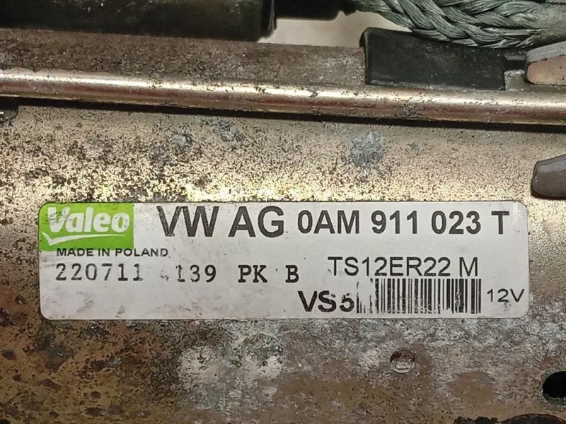 Motorino Avviamento 0AM 911 023 T Volkswagen POLO VI 2009