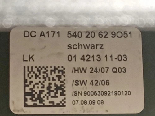 Devioguida Completo A 171 464 09 18 Mercedes Classe SLK R171 2004