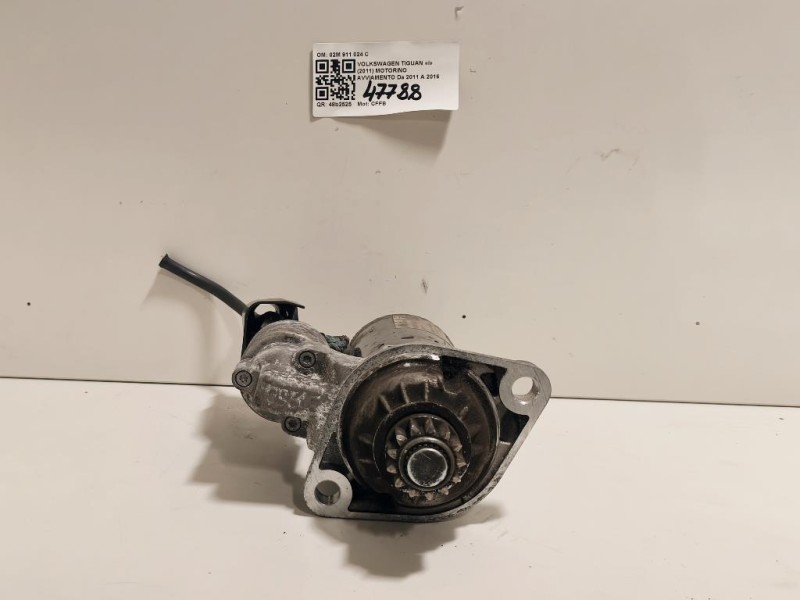 Motorino Avviamento 02M 911 024 C Volkswagen Tiguan I 2011