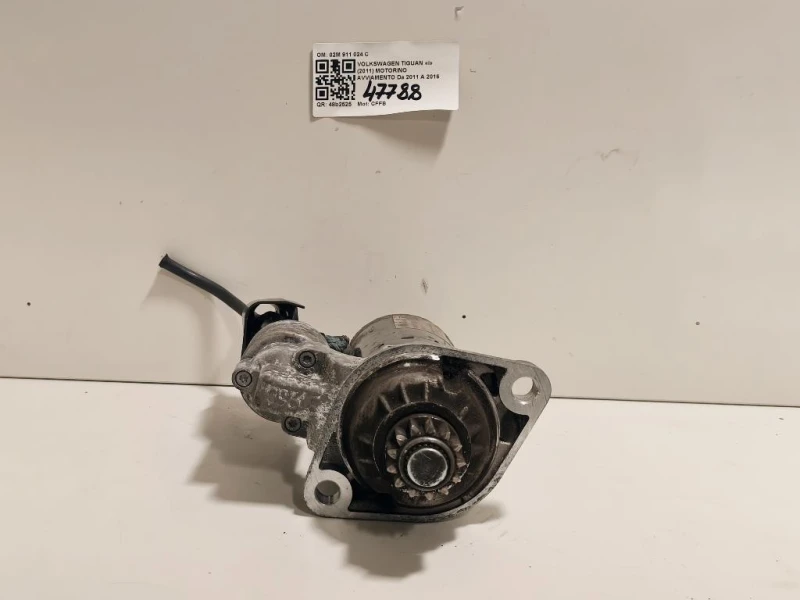 Motorino Avviamento 02M 911 024 C Volkswagen Tiguan I 2011