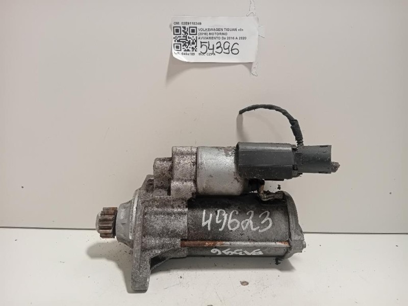 Motorino Avviamento 02E911024B Volkswagen Tiguan II 2016