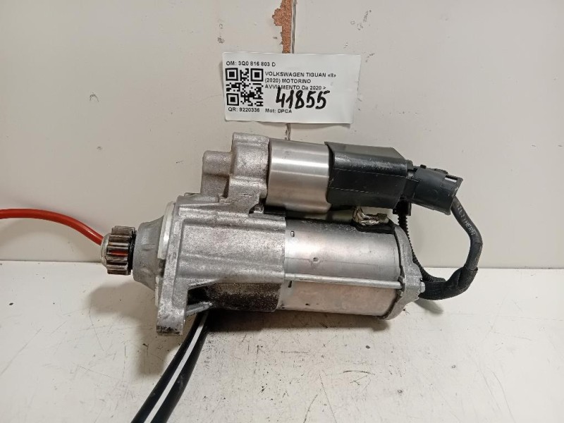 Motorino Avviamento 02E 911 022 H Volkswagen Tiguan II 2020