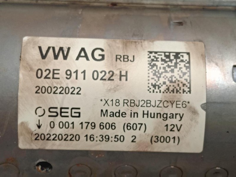Motorino Avviamento 02E 911 022 H Volkswagen Tiguan II 2020